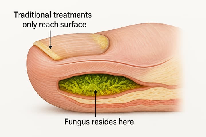 Nail bed diagram